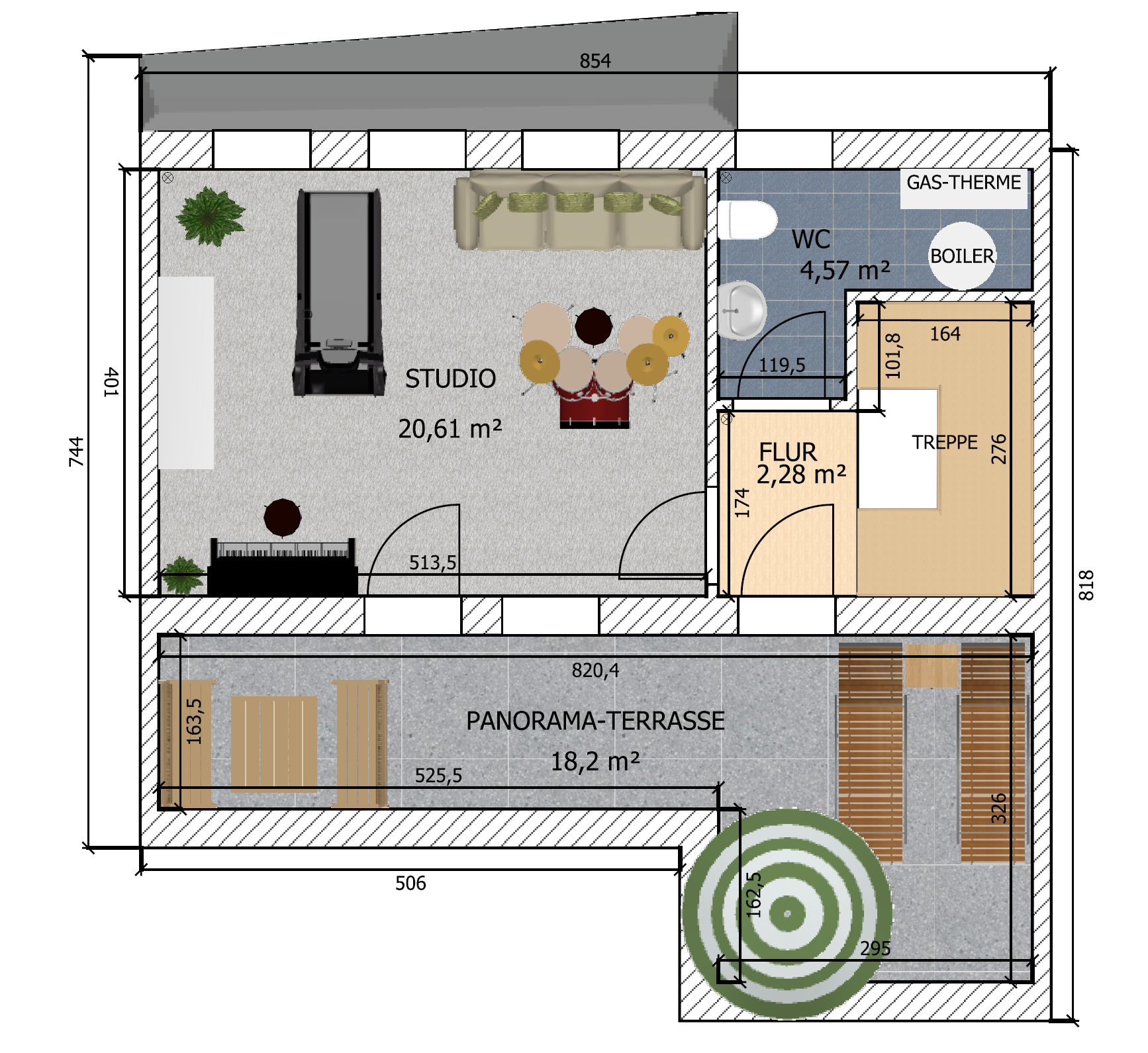 Grundriss Dachgeschoss Grundriss Dachgeschoss